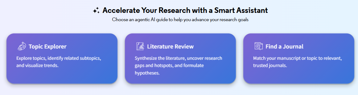 Research Assistant highlights