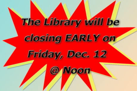 Closing at noon Dec 12, 2025