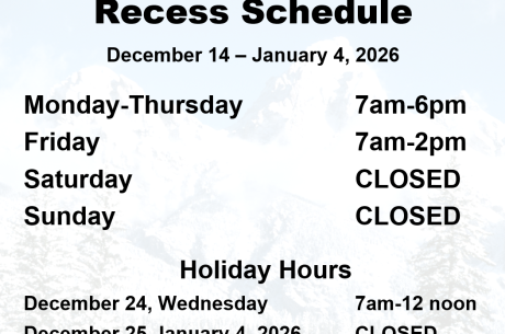 Listing of opening hours