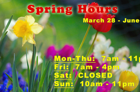 Spring Hours