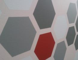 hexagon stencil