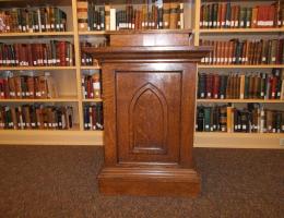 Pulpit from Campus Hill Church
