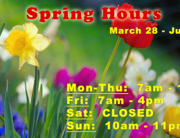 Spring Hours